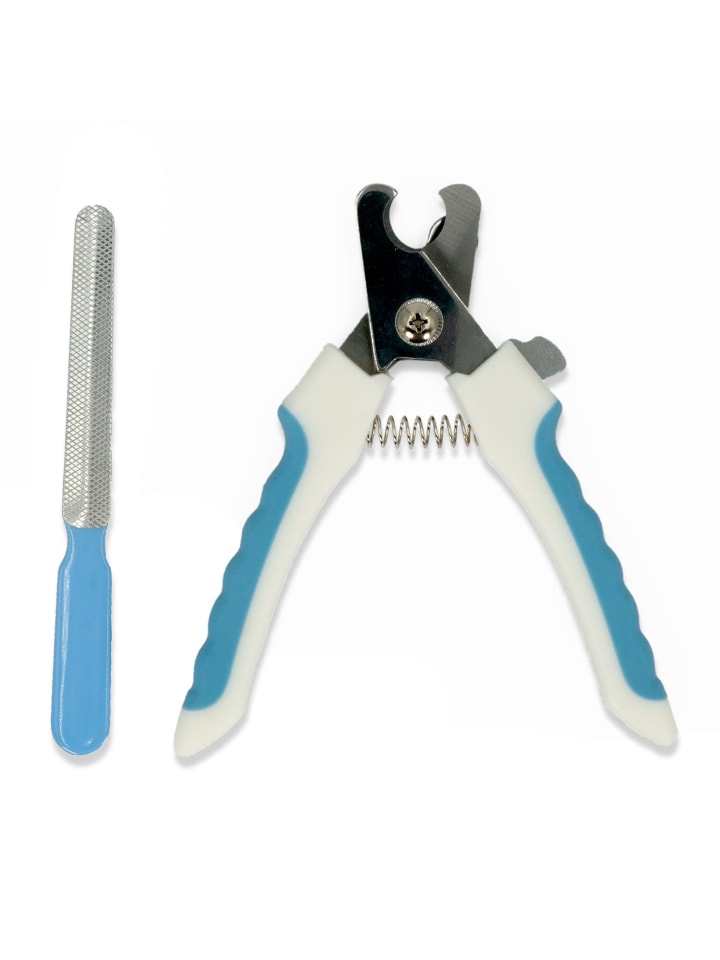 Intirilife Krallenschere für Hunde Nagelfeile in Blau günstig kaufen onesize