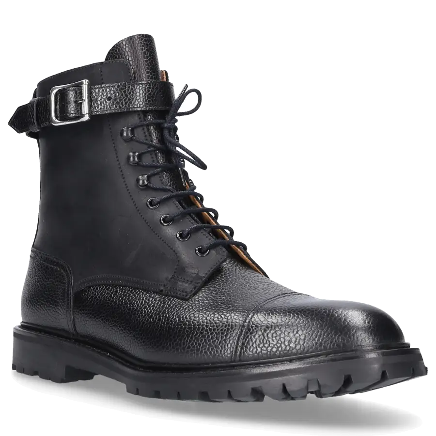 Crockett & Jones - Schnürboots ALDERSHOT schwarz - schwarz