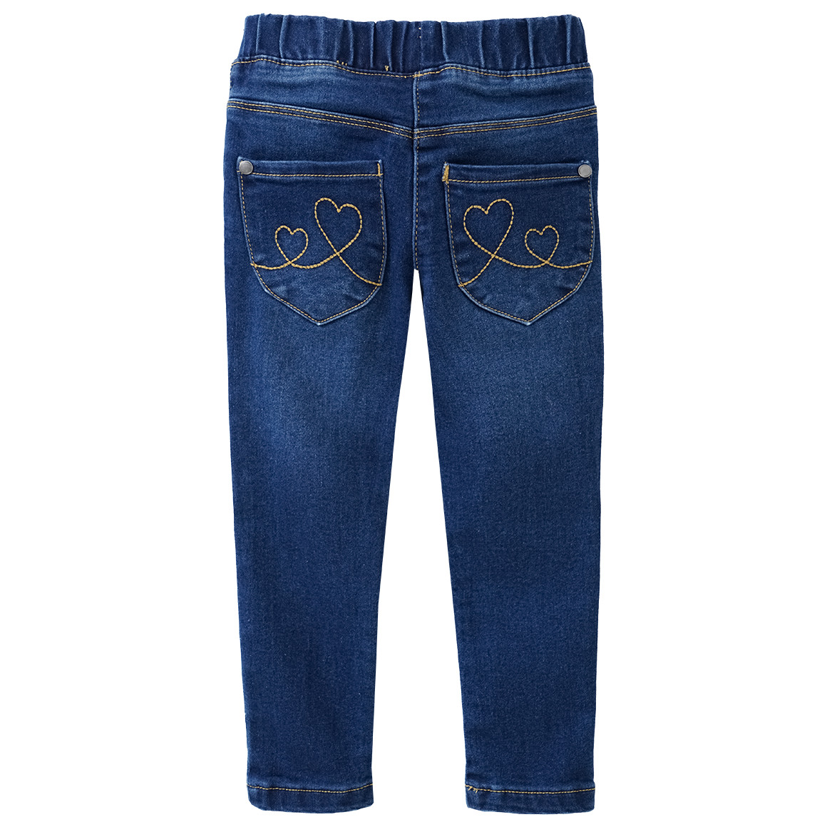 Mädchen Jeggings mit Used-Waschung