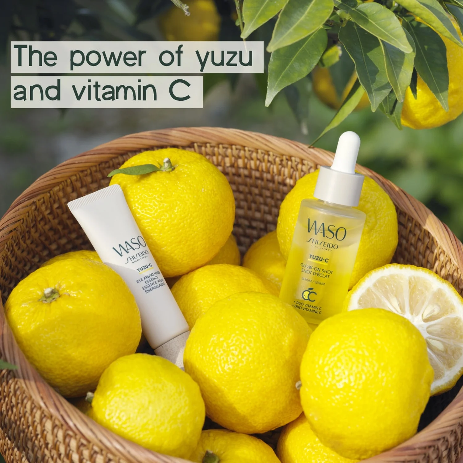 Waso YUZU-C Glow-On Shot – Aufhellendes Gesichtsserum