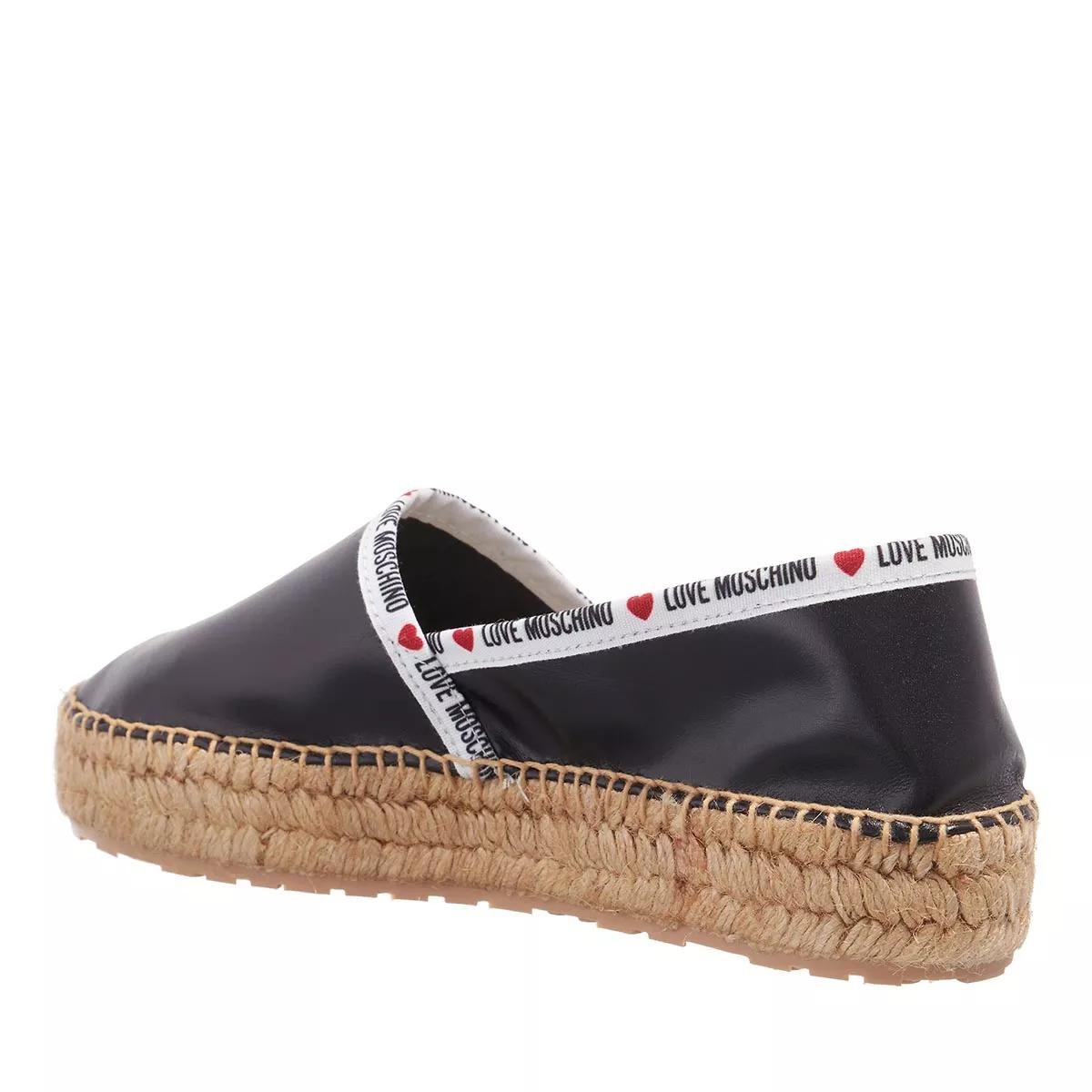 MOSCHINO Komfort Slipper schwarz