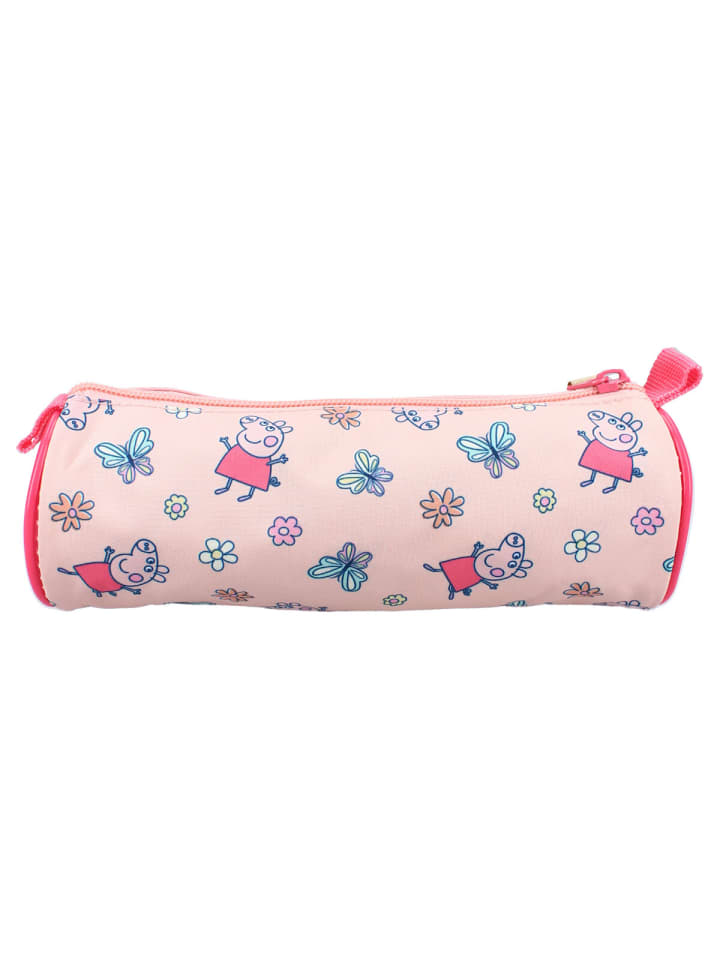 Peppa Pig Peppa Pig Stiftemäppchen – Rosa Schlampermäppchenzwei Fächern in Rosa günstig kaufen 21 cm