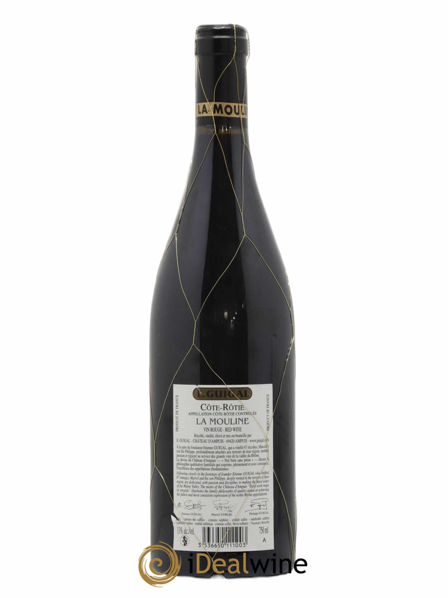 Côte-Rôtie La Mouline Guigal  2008 - Lot de 1 Bouteille