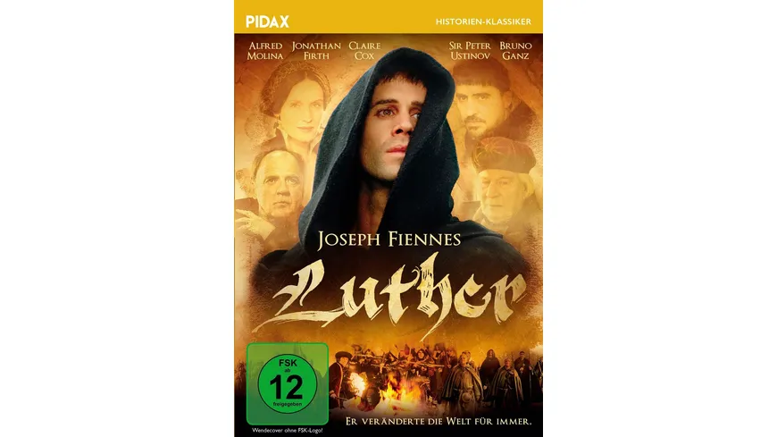 Luther - Er veränderte die Welt für immer / Preisgekrönte und starbesetzte Filmbiografie (Pidax Historien-Klassiker)