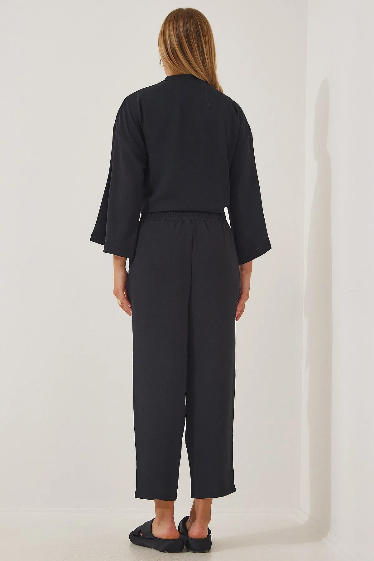 Happiness İstanbul  Zweiteiler - Schwarz - Oversized
