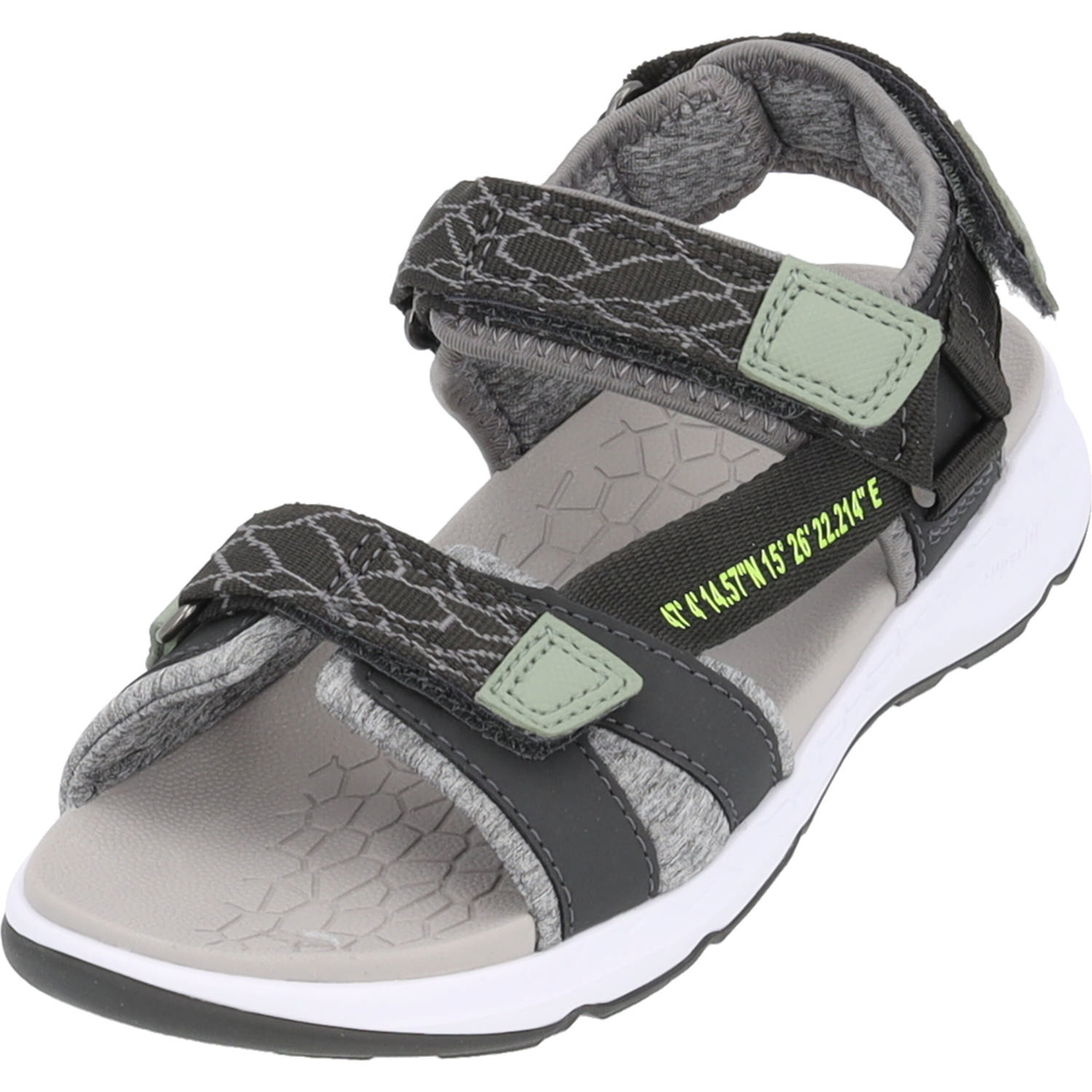Superfit CRISS CROS 00580, Sandalen (Kinder), Kinder, GRAU/HELLGRAU