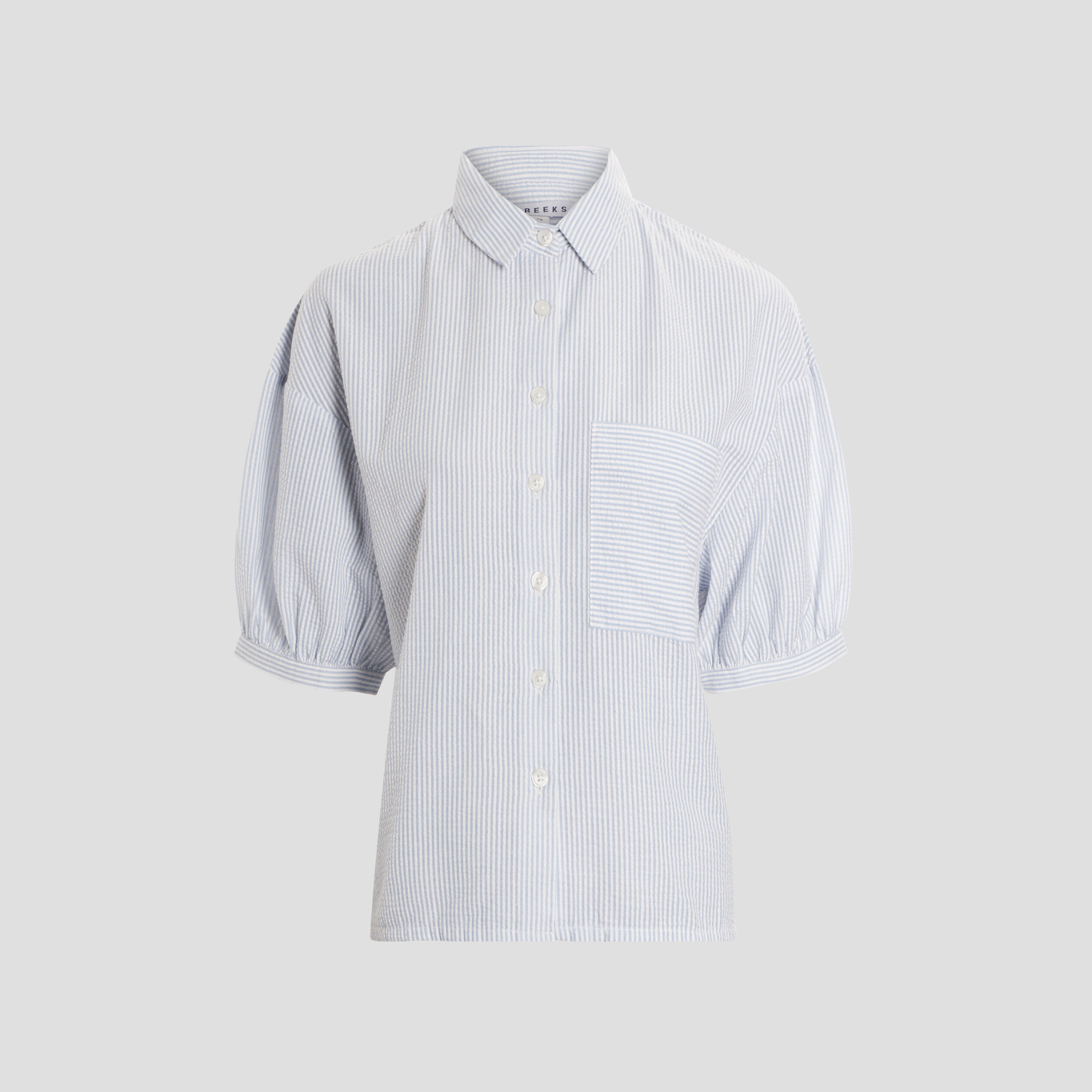 Chemise manches 3 4 blanc femme | La Halle