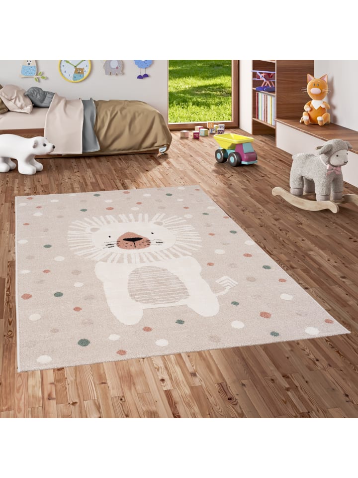 Pergamon Kinder Teppich Happy Kids in Natur günstig kaufen