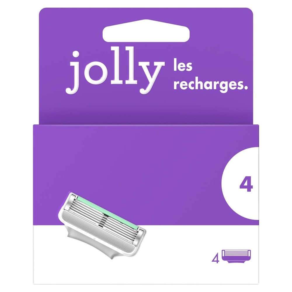 jolly jolly Recharges De Lames De Rasoir x4 Lames de Rasoir