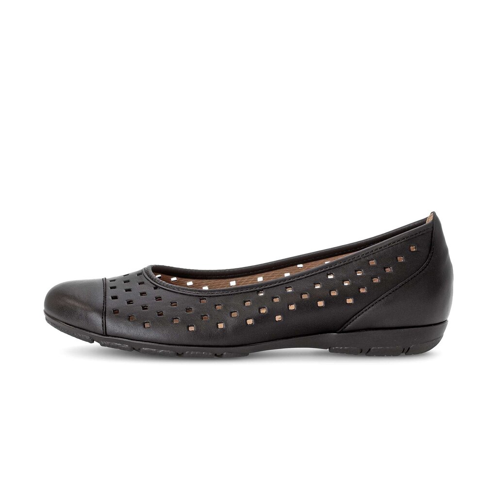 Gabor fashion Eleganter Ballerina schwarz