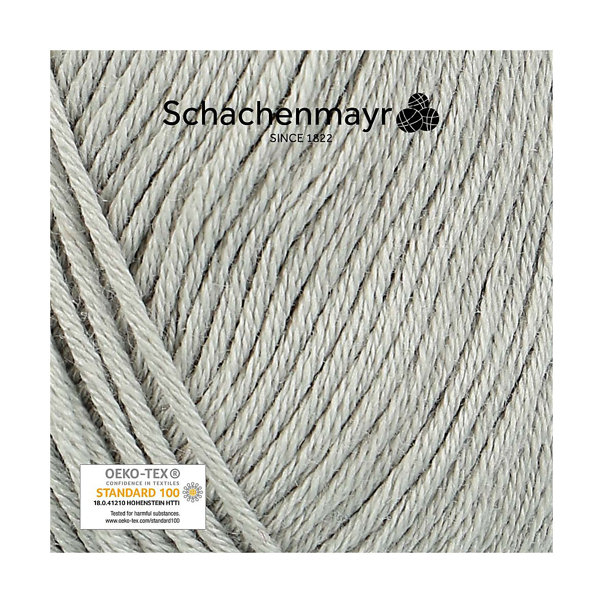 Handstrickgarne Baby Smiles Cotton Bamboo, 50g Grau