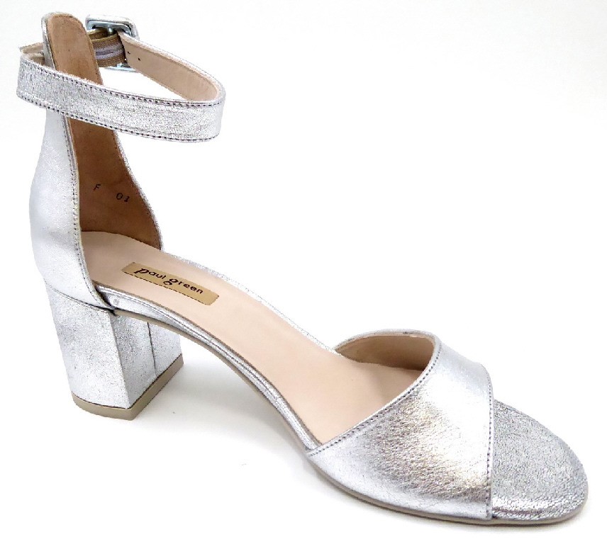 PAUL GREEN Klassische Sandalen grau