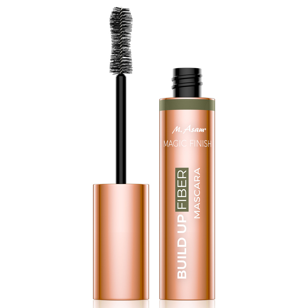 m.asam MAGIC FINISH BUILD UP FIBER Mascara noir profond Mascara