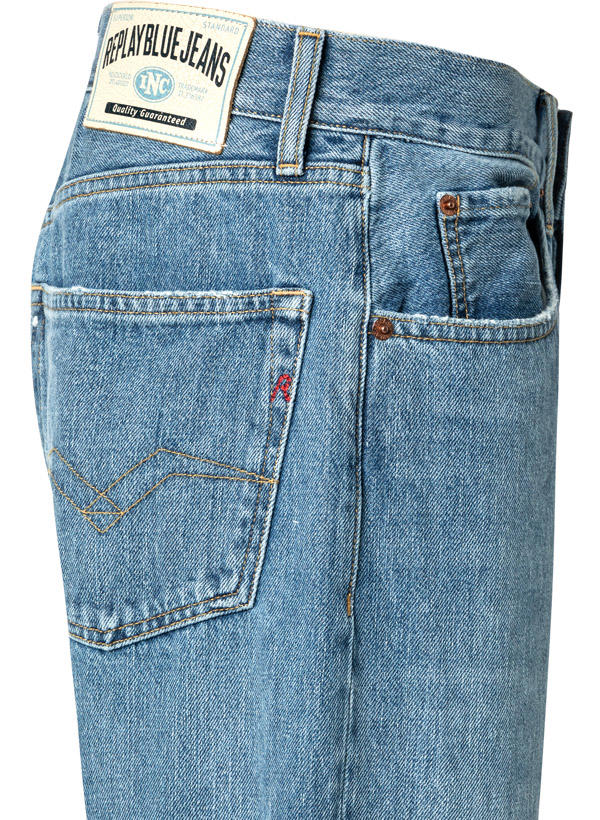 Replay, Jeans M9Z1, Straight Fit, Baumwolle 12oz, blau