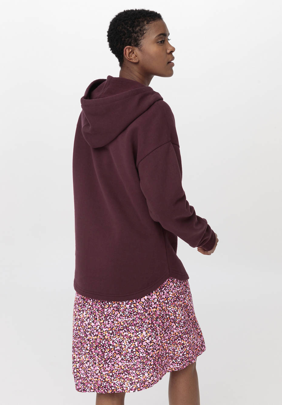 Hoodie aus reiner Bio-Baumwolle