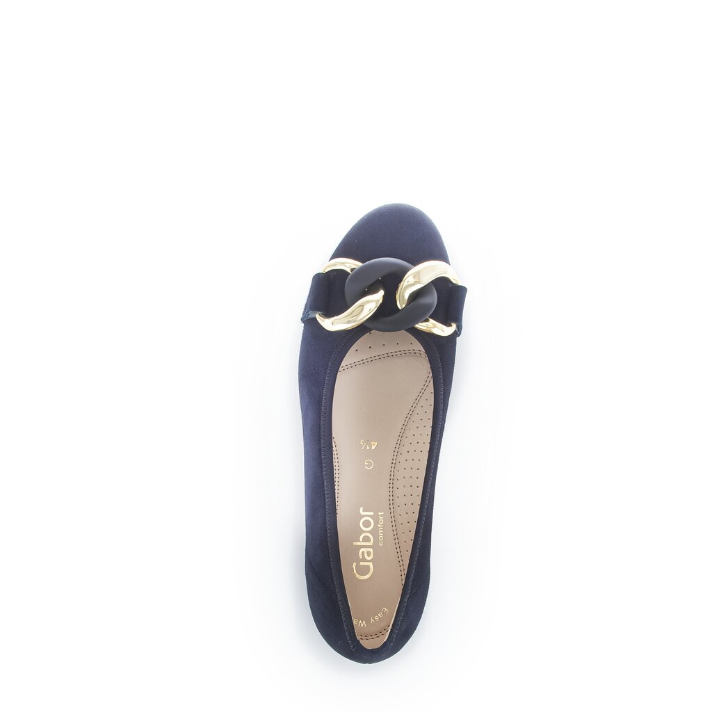 Gabor comfort Sportliche Ballerina blau