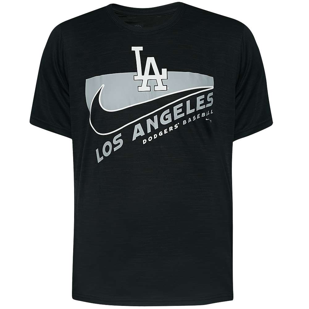 Los Angeles Dodgers MLB Nike Pop Swoosh Herren T-Shirt NMM2-00A-LD-0L7