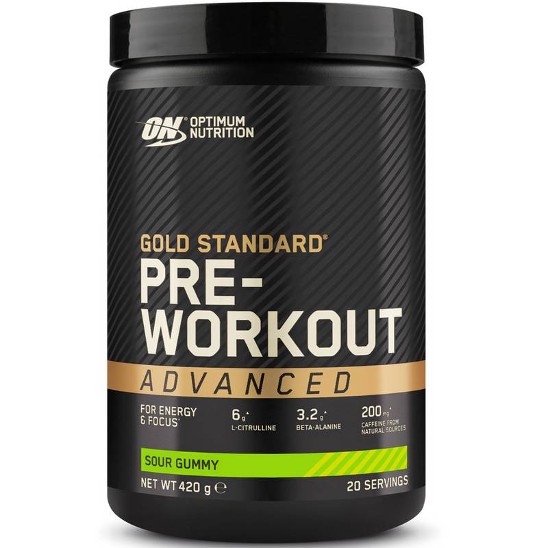 Optimum Nutrition Gold Standard PRE-WORKOUT Advanced Nahrung