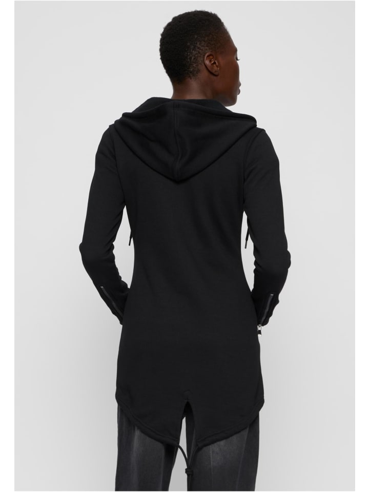 Urban Classics Urban Classics Zip-Kapuzenpullover in black günstig kaufen