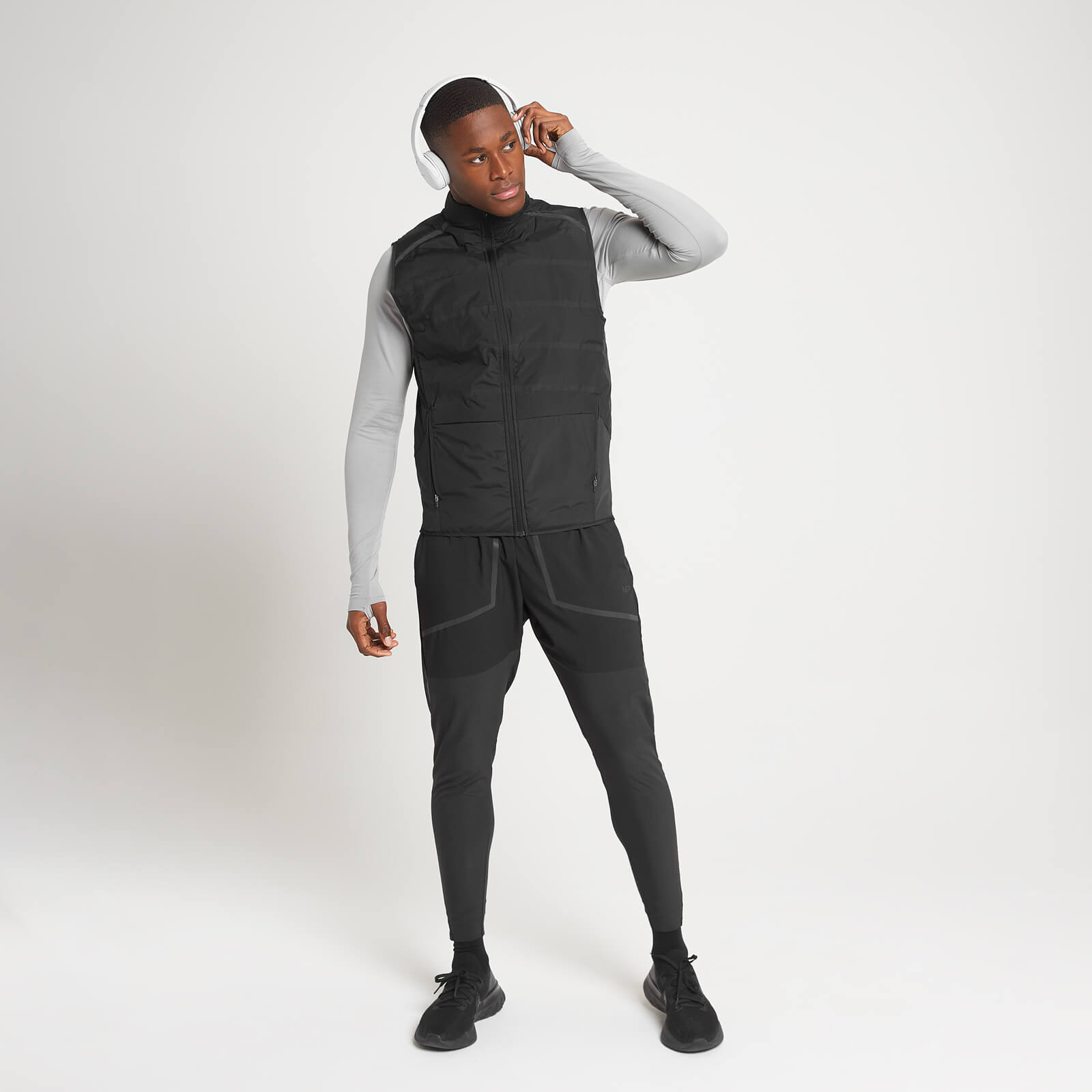 Doudoune sans manches MP Velocity Ultra pour hommes – Noir