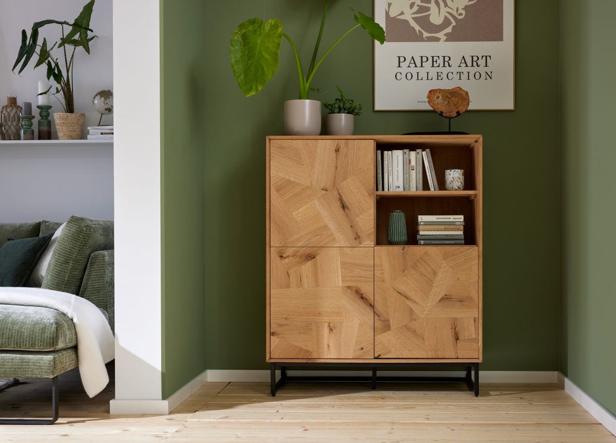 Roomio Highboard No. 2002 Eiche