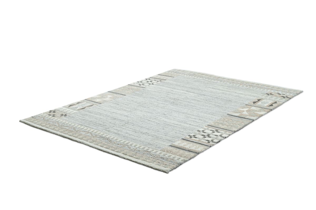 Teppich aus Indien Nakarta Natural Grey 70 x 140 cm