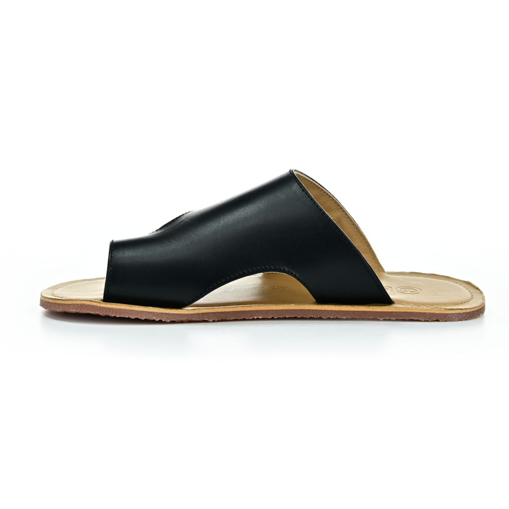 bLifestyle Freeestyle schwarze Barfußsandalen