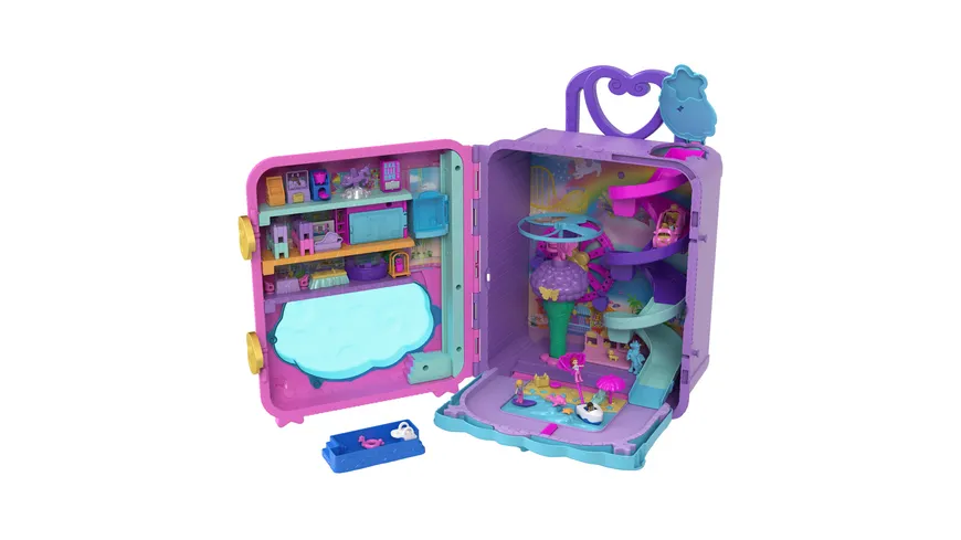 Polly Pocket Urlaub im Rollkoffer Spielset