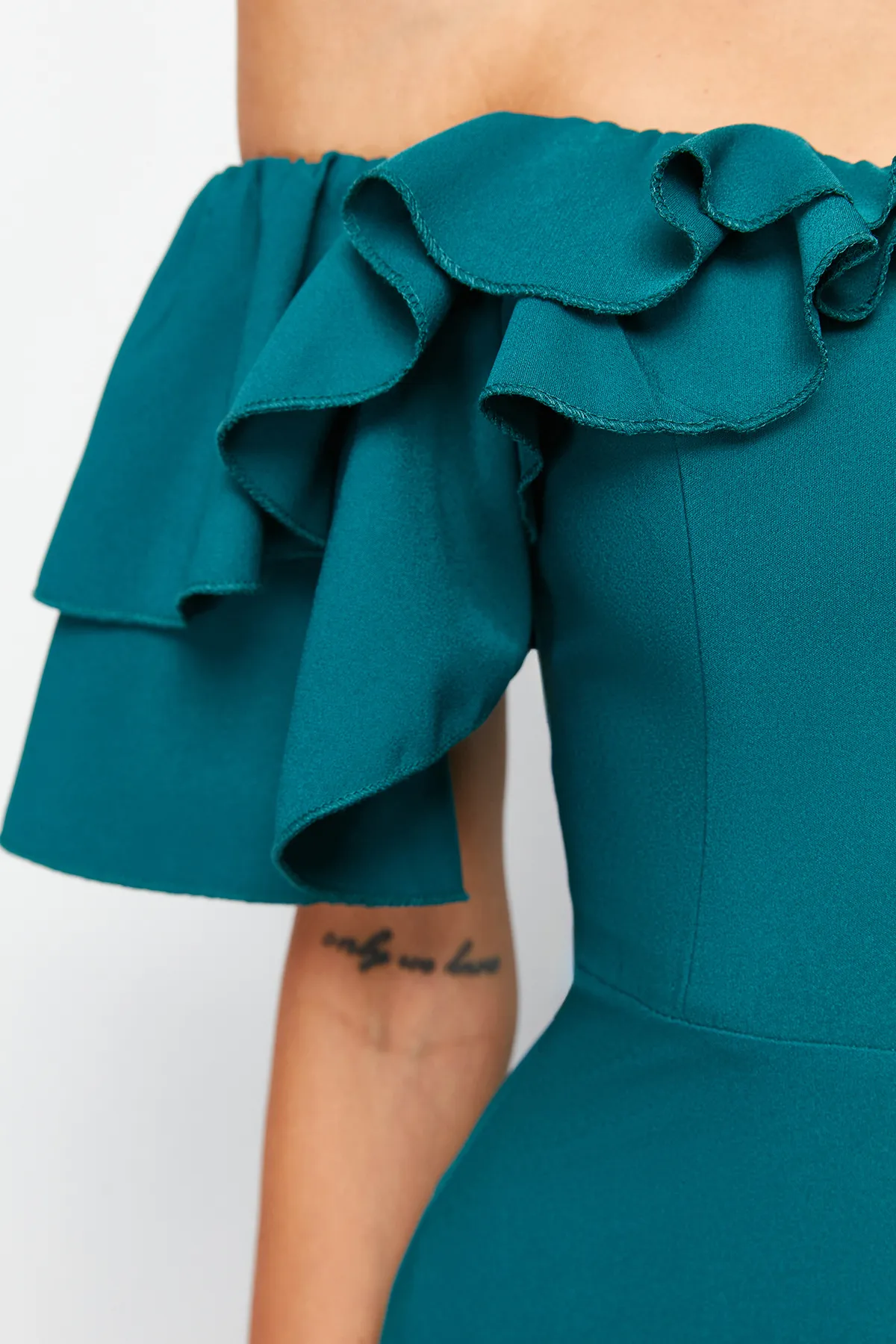 Trendyol Collection  Abendkleid & Abschlusskleid - Grün - A-Linie