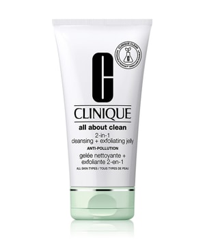 CLINIQUE All About Clean 2 in 1 Cleansing + Exfoliating Jelly Anti Pollution Reinigungsgel-150 ml