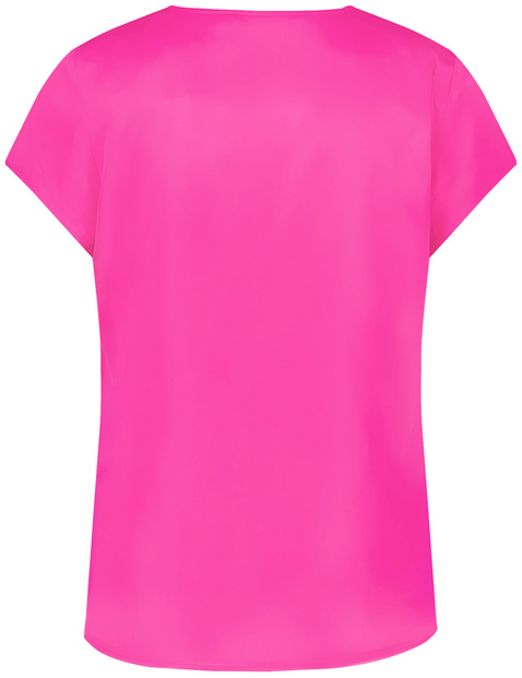 Blusenshirt mit V-Ausschnitt