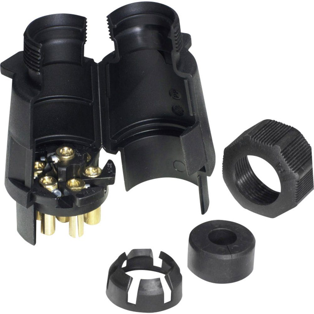 SecoRüt Anhänger SecoRüt 20120 Anhänger Stecker [Steckdose 7polig - Stecker 7polig] ABS