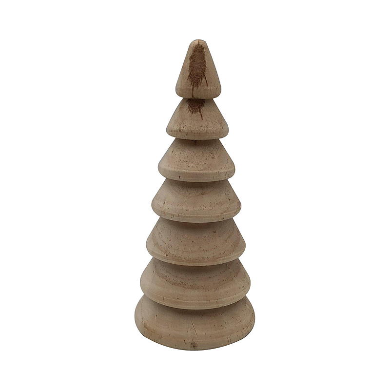 Home Dekortre h 17 cm natur