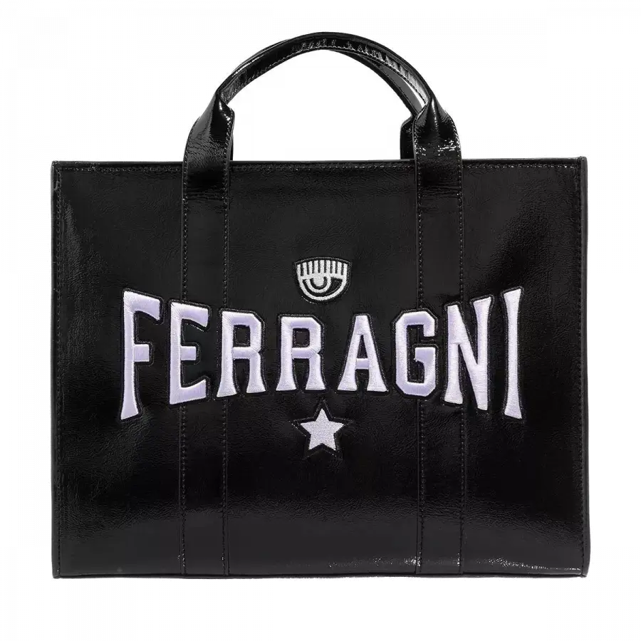 Chiara Ferragni - Chiara Ferragni Handle Bags Textil Black - schwarz