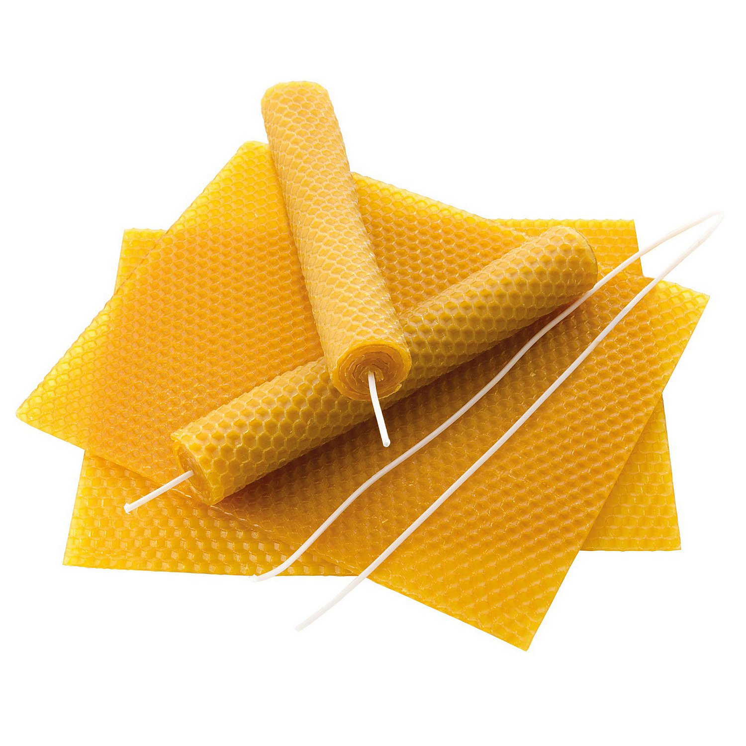Bienenwachs Kerzen-Bastel-Set