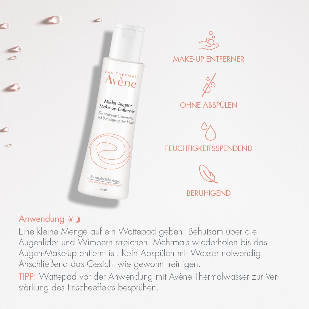 AVENE milder Augen Make-up Entferner Gel