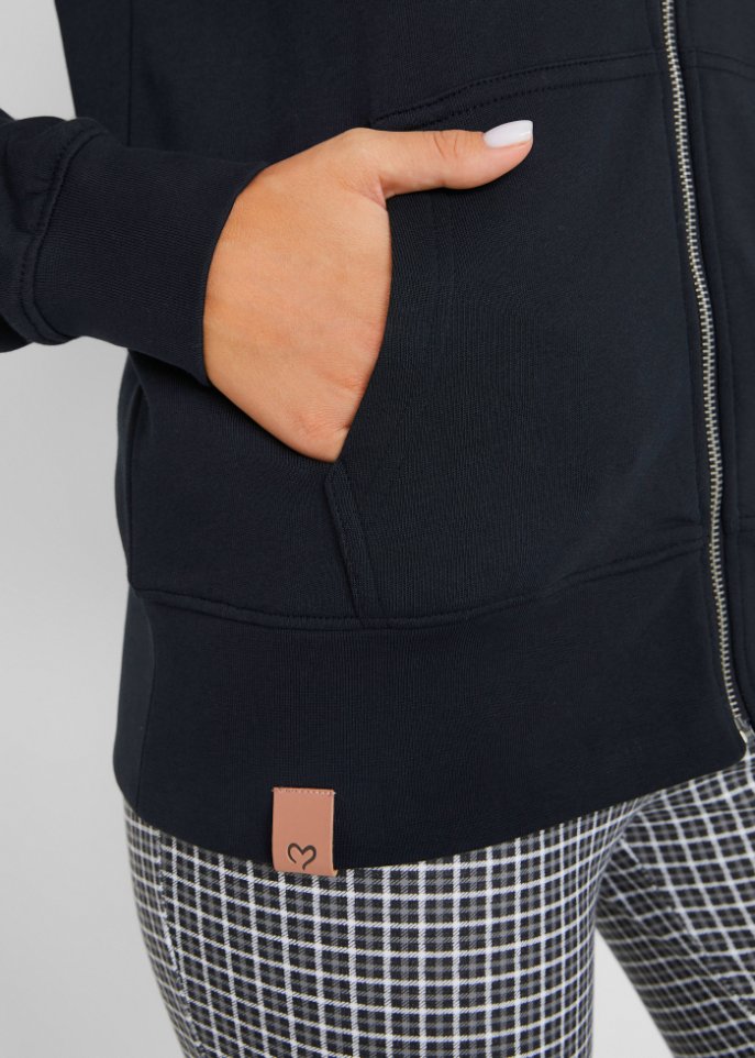 Sweatjacke mit Kapuze