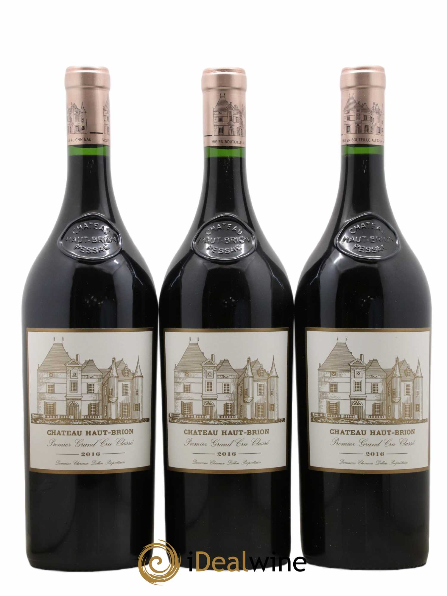Château Haut Brion 1er Grand Cru Classé  2016 - Lot de 3 Magnums
