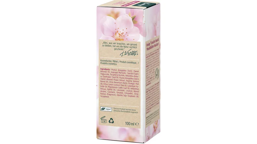 Kneipp Mandelblüten Hautöl Hautzart 100 ml