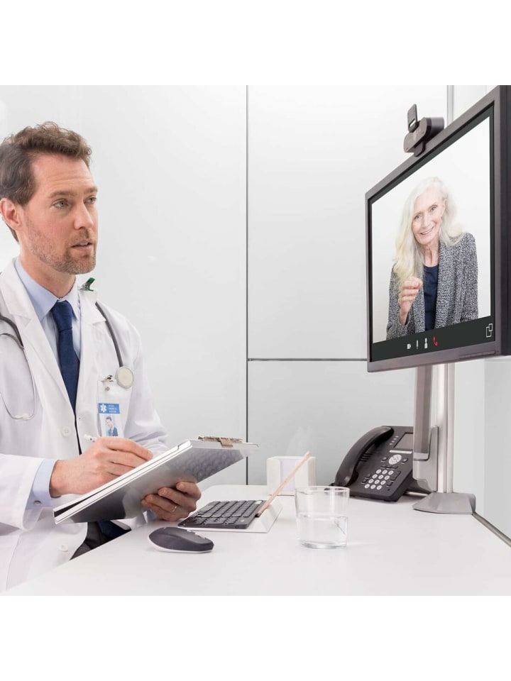 Logitech Webcam BRIO Kristallklare Videokonferenzen in 4K mit intelligenter in Schwarz günstig kaufen onesize