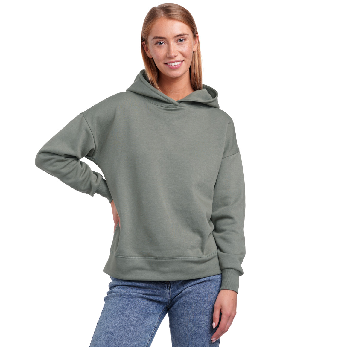 Damen Hoodie mit Backprint