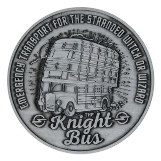 Harry Potter Knight Bus Medallion