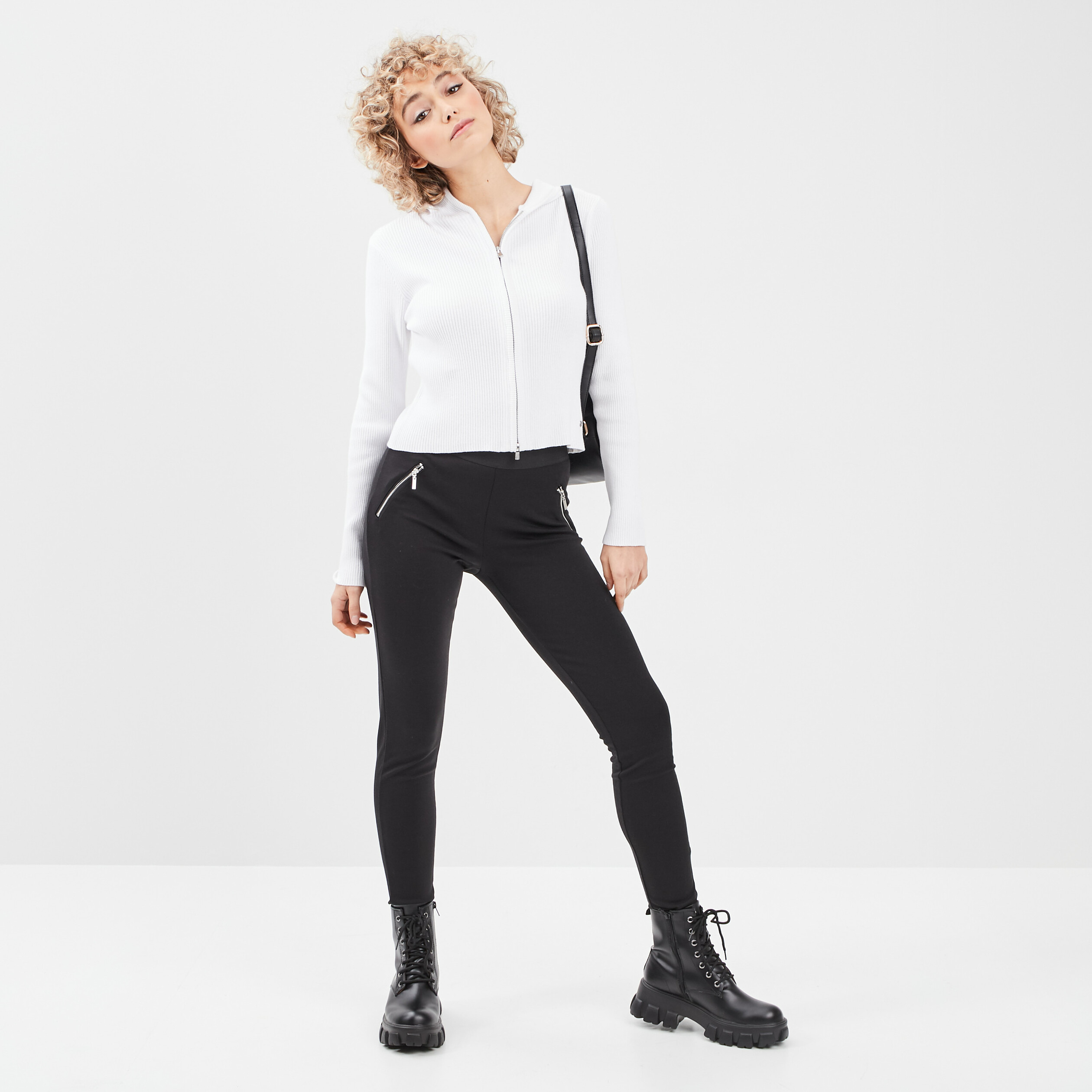 Gilet à capuche Liberto ivoire femme | La Halle