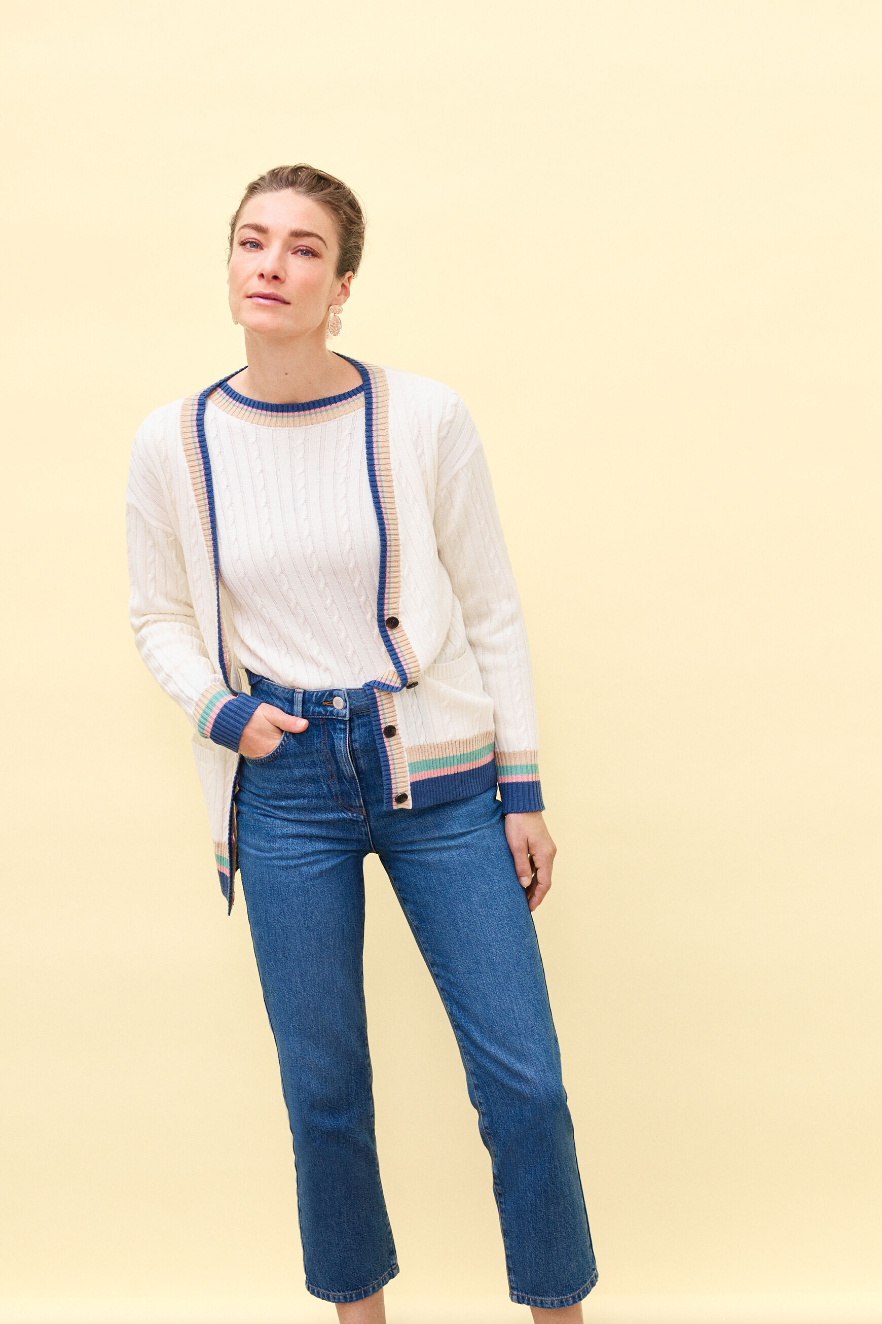 pantalon brisbane denim stone femme