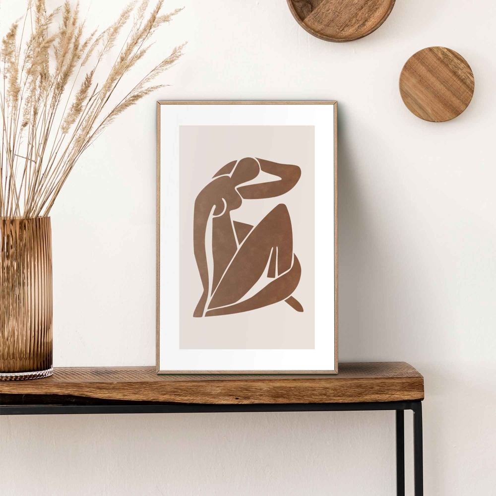 Rahmenbild Body Lines Frau