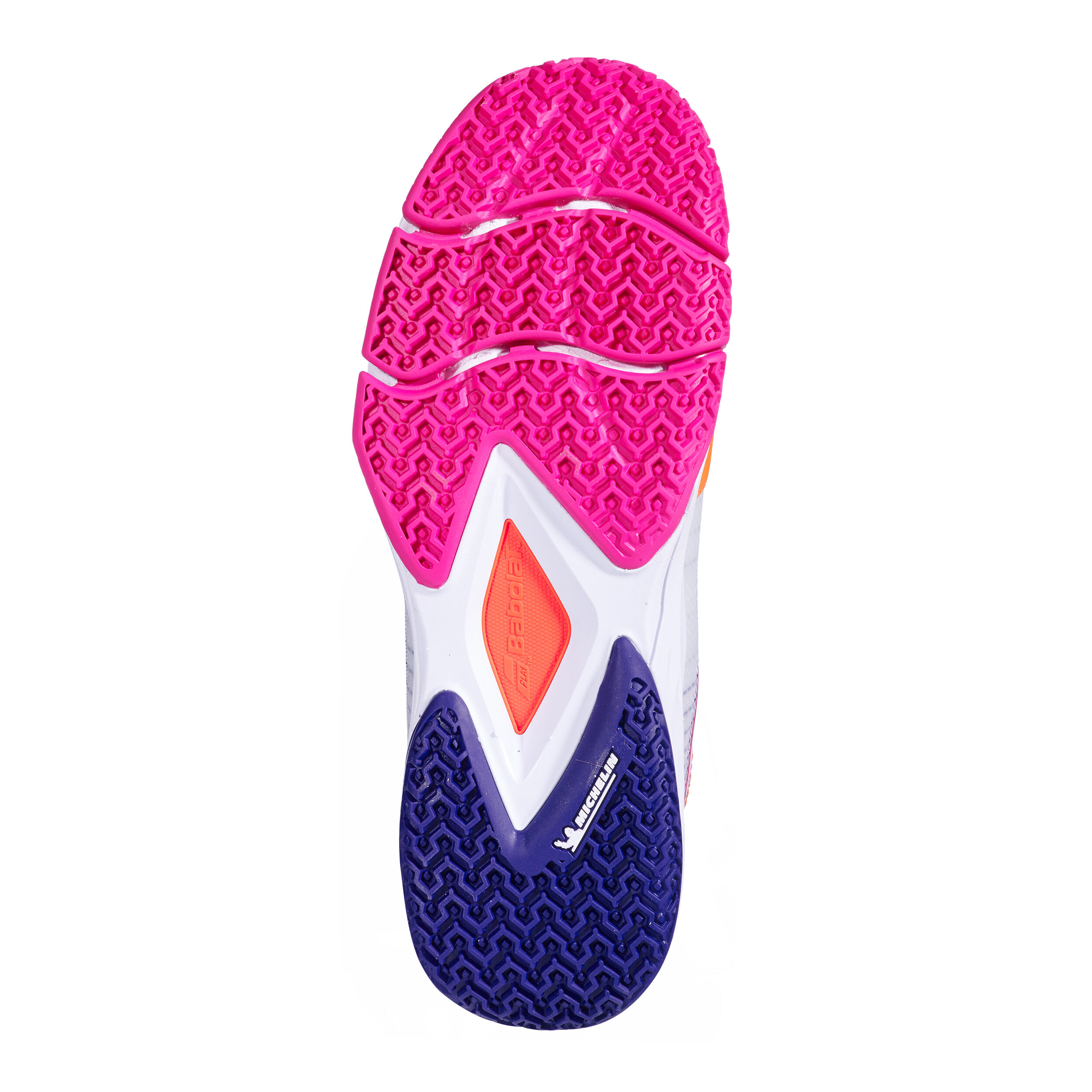 Jet Ritma Padelschuh Damen - Weiß, Mehrfarbig