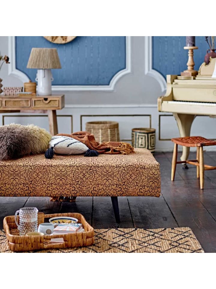 Bloomingville Decke GANJA Braun 160x130 cm günstig kaufen onesize