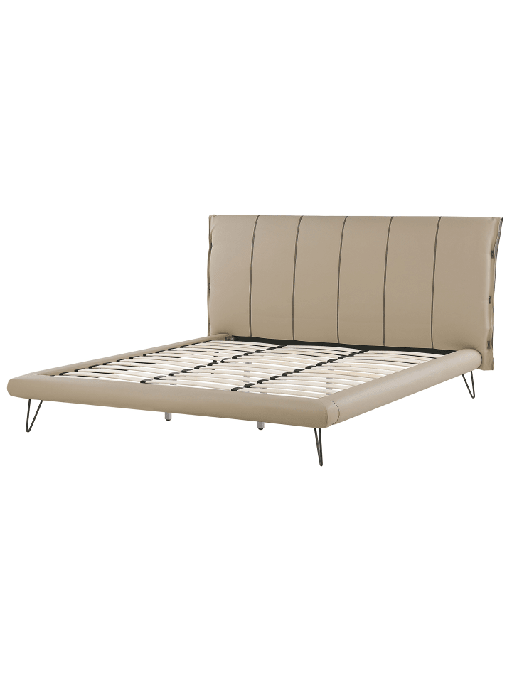 Beliani 4-tlg Schlafzimmer Set BETIN in Beige günstig kaufen onesize
