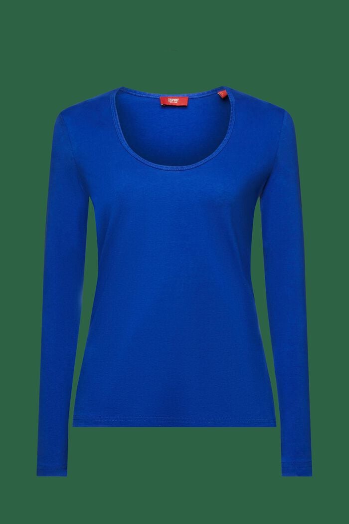 Longsleeve aus Baumwolle