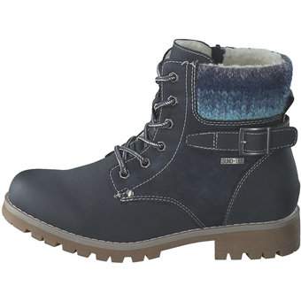 Puccetti Schnür Boots in blau